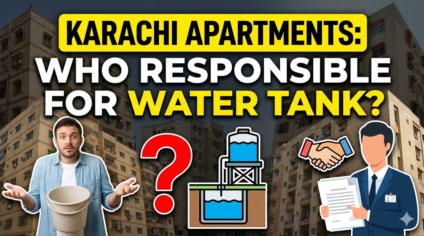 Apartment Buildings in Karachi: Who Is Responsible for the Water Tank?