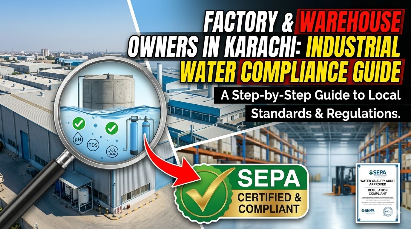 Factory & Warehouse Owners in Karachi Industrial Water Compliance Guide