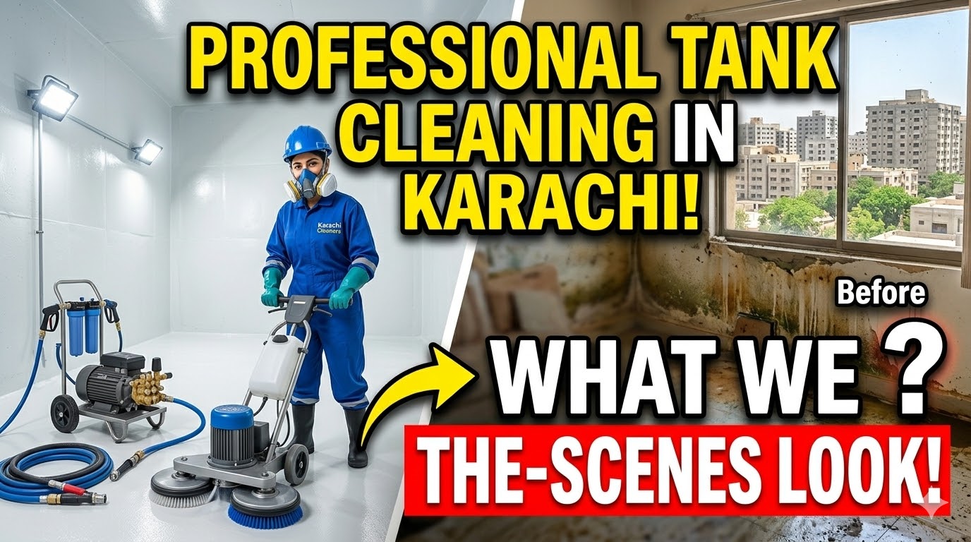 What Happens During a Professional Tank Cleaning in Karachi? A Behind-the-Scenes Look