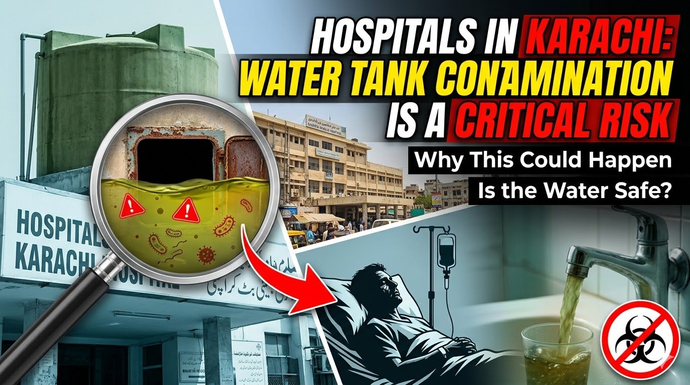 Hospitals in Karachi Why Water Tank Contamination Is a Critical Risk
