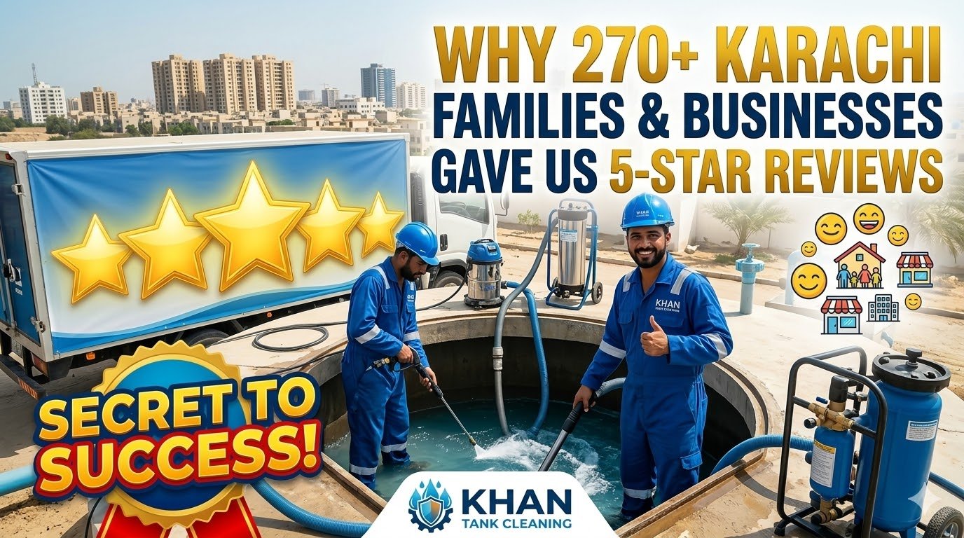 Why 270+ Karachi Families & Businesses Gave Us 5-Star Reviews