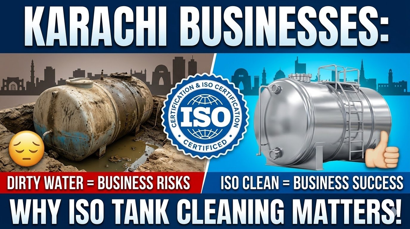 Why ISO-Certified Tank Cleaning Matters — Especially for Karachi Businesses