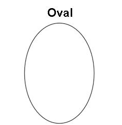 oval pool size